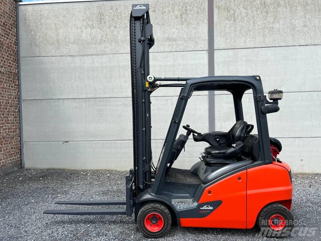 Linde H20T-01 LPG gaffeltrucks
