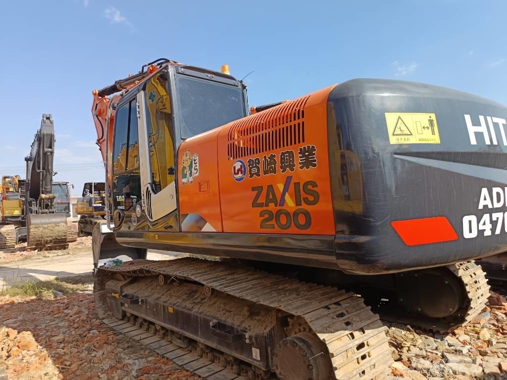 Hitachi ZX200 Gravemaskiner på larvebånd