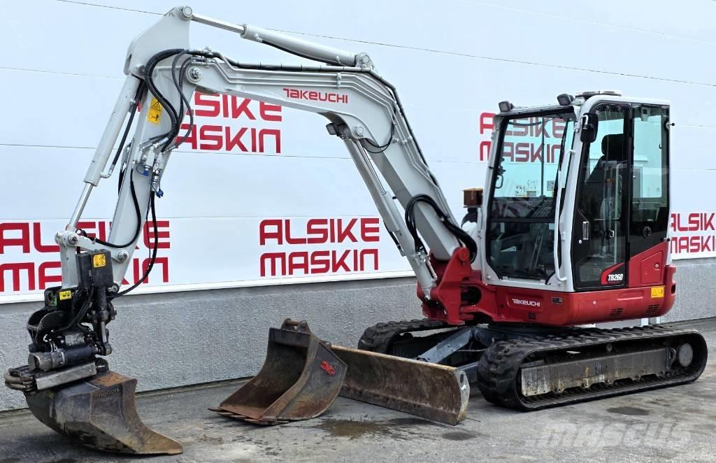 Takeuchi TB 260 Minigravemaskiner