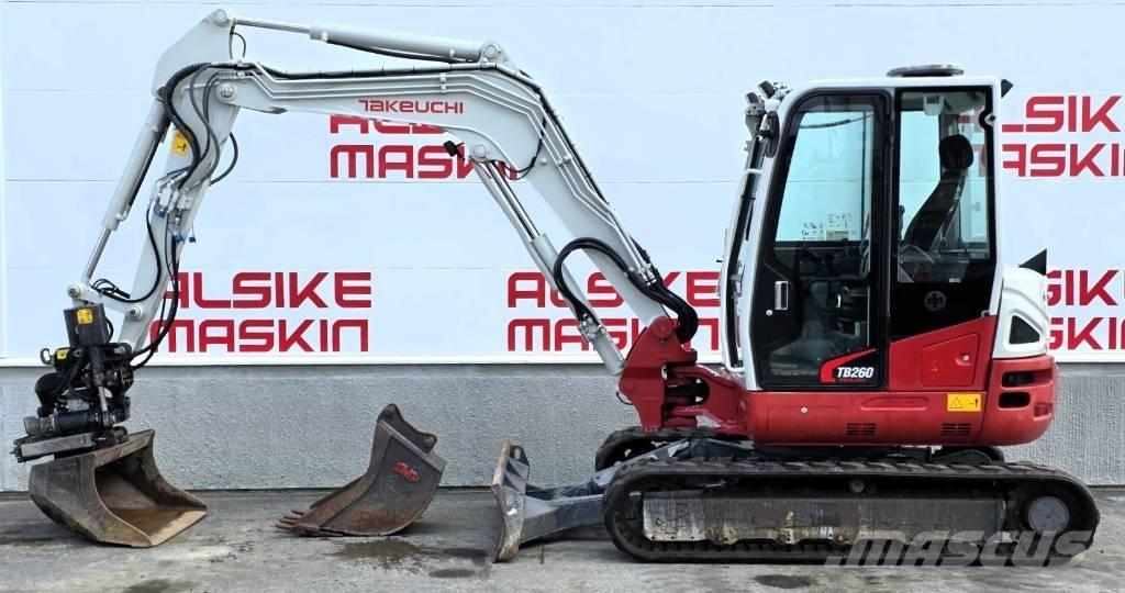 Takeuchi TB 260 Minigravemaskiner