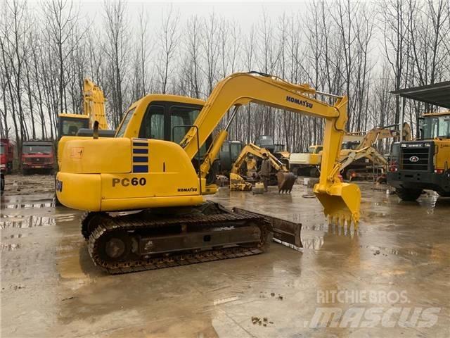 Komatsu PC 60-7 Gravemaskiner på larvebånd