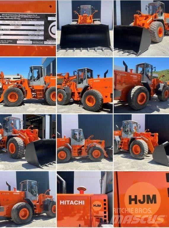 Hitachi LX 210 E Læssemaskiner på hjul