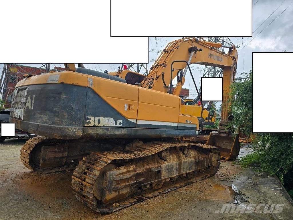 Hyundai Robex 300 LC Gravemaskiner på larvebånd