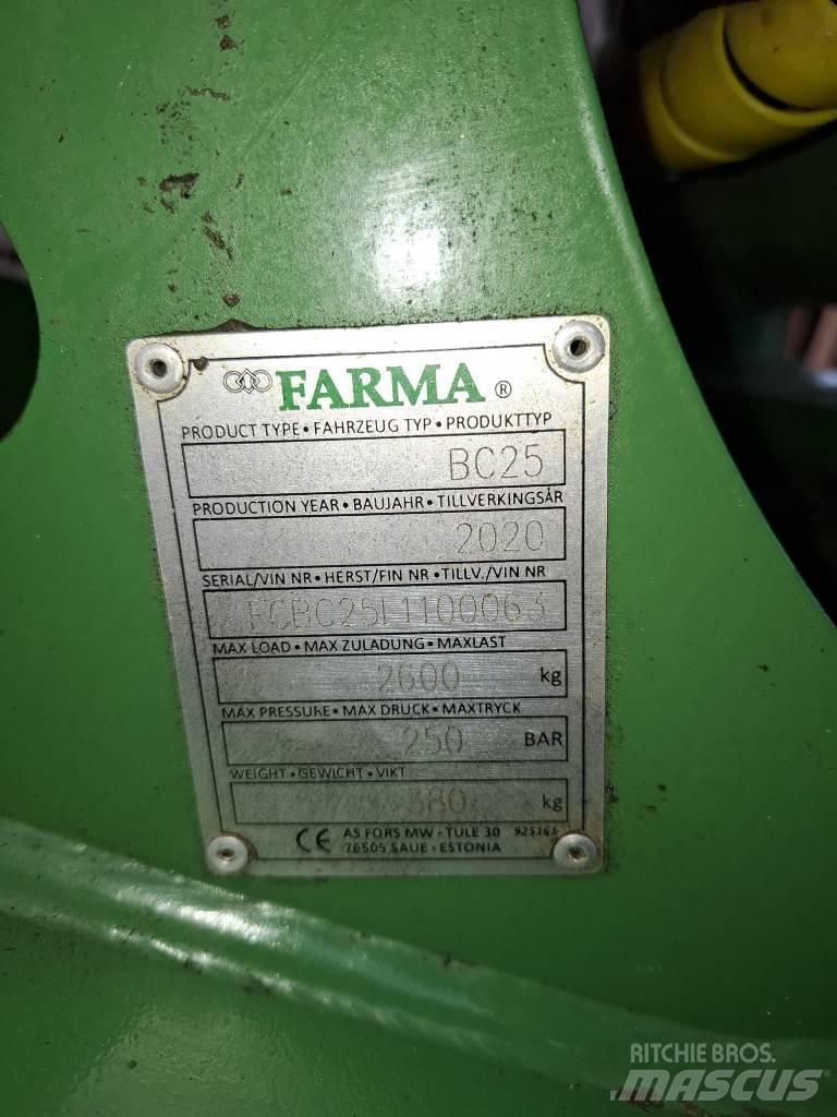 Farma BC 25 Brændekløvere og træskærere