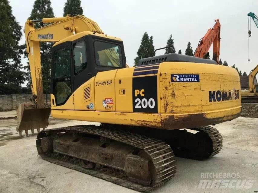 Komatsu pc200-7 Gravemaskiner på larvebånd