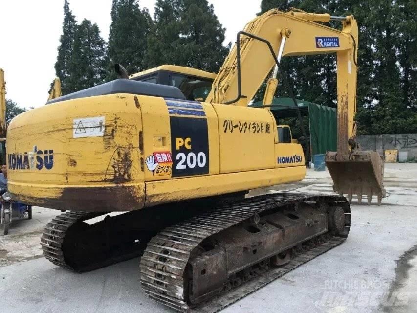 Komatsu pc200-7 Gravemaskiner på larvebånd