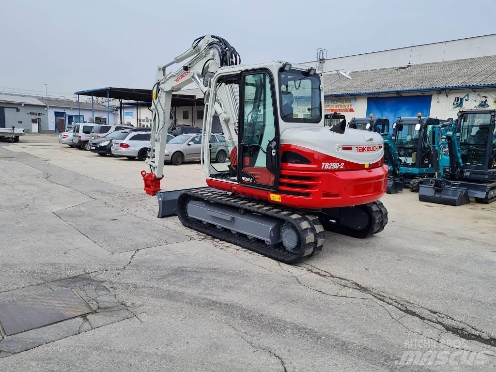 Takeuchi TB 290 CV Midi-gravemaskiner 7t - 12t
