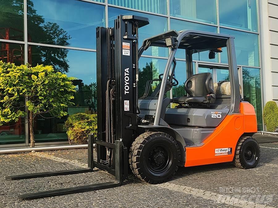 Toyota 02-8FGF20 LPG gaffeltrucks