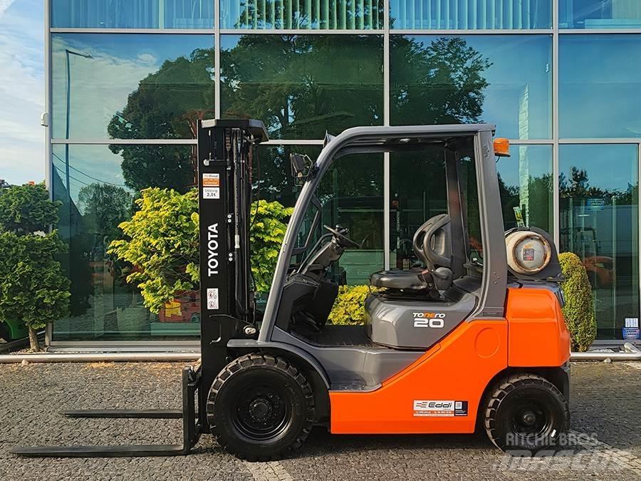 Toyota 02-8FGF20 LPG gaffeltrucks