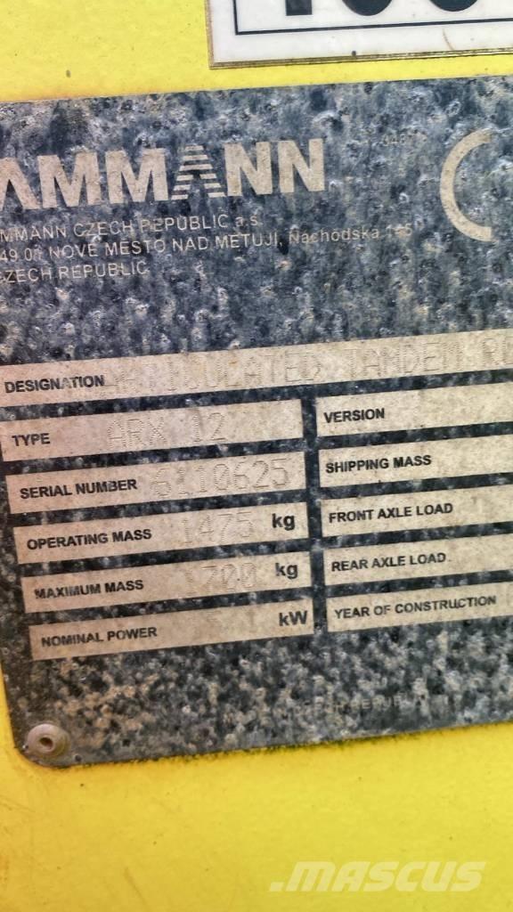 Ammann ARX 12 Tvilling tromle