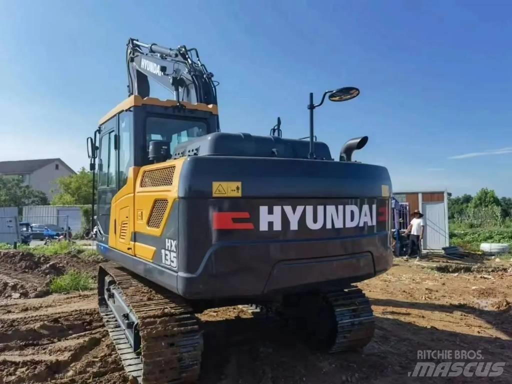 Hyundai HX135 Gravemaskiner på larvebånd