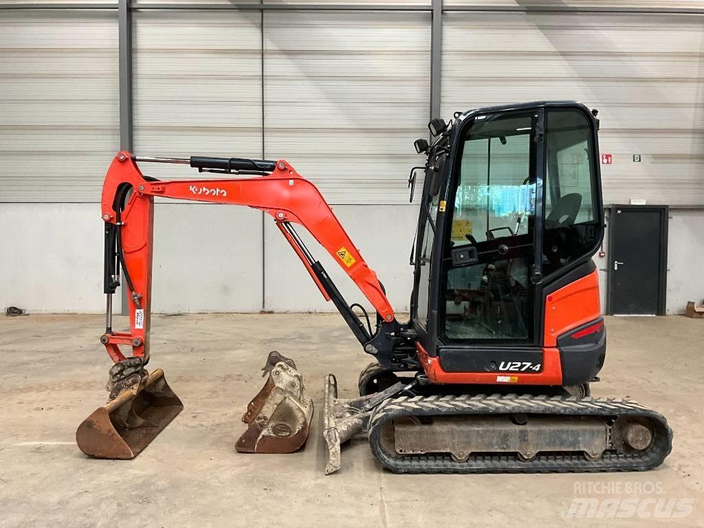 Kubota U 27-4 Minigravemaskiner