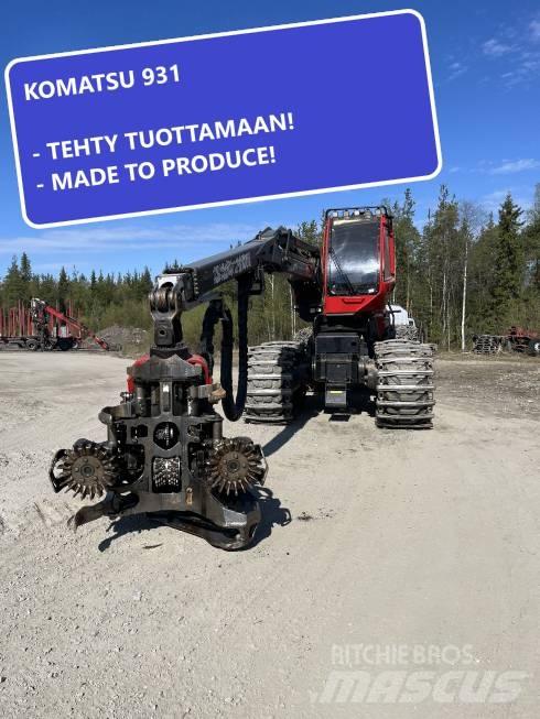 Komatsu 931 Skovningsmaskiner