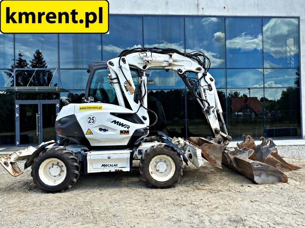 Mecalac 11 Gravemaskiner på hjul