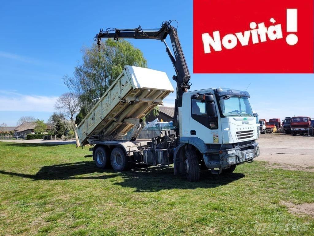Iveco Trakker 360 Lastbil med kran