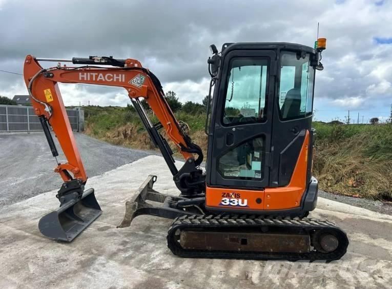 Hitachi ZX 33 U-6 Minigravemaskiner