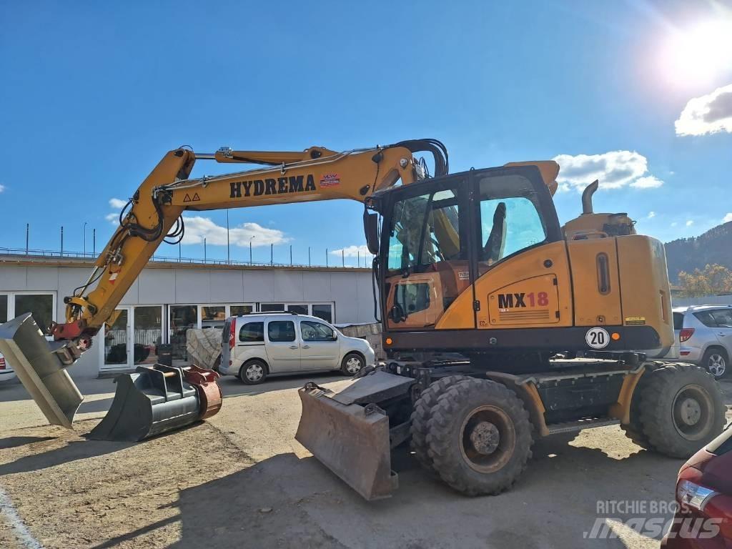Hydrema MX 18 Gravemaskiner på hjul