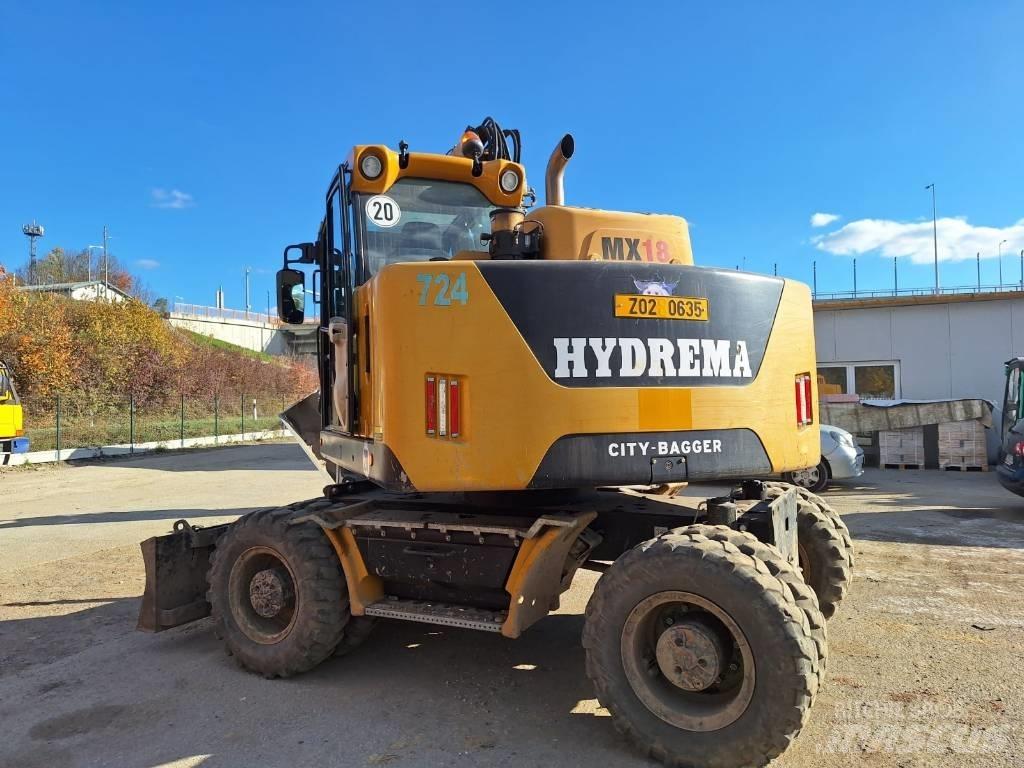Hydrema MX 18 Gravemaskiner på hjul