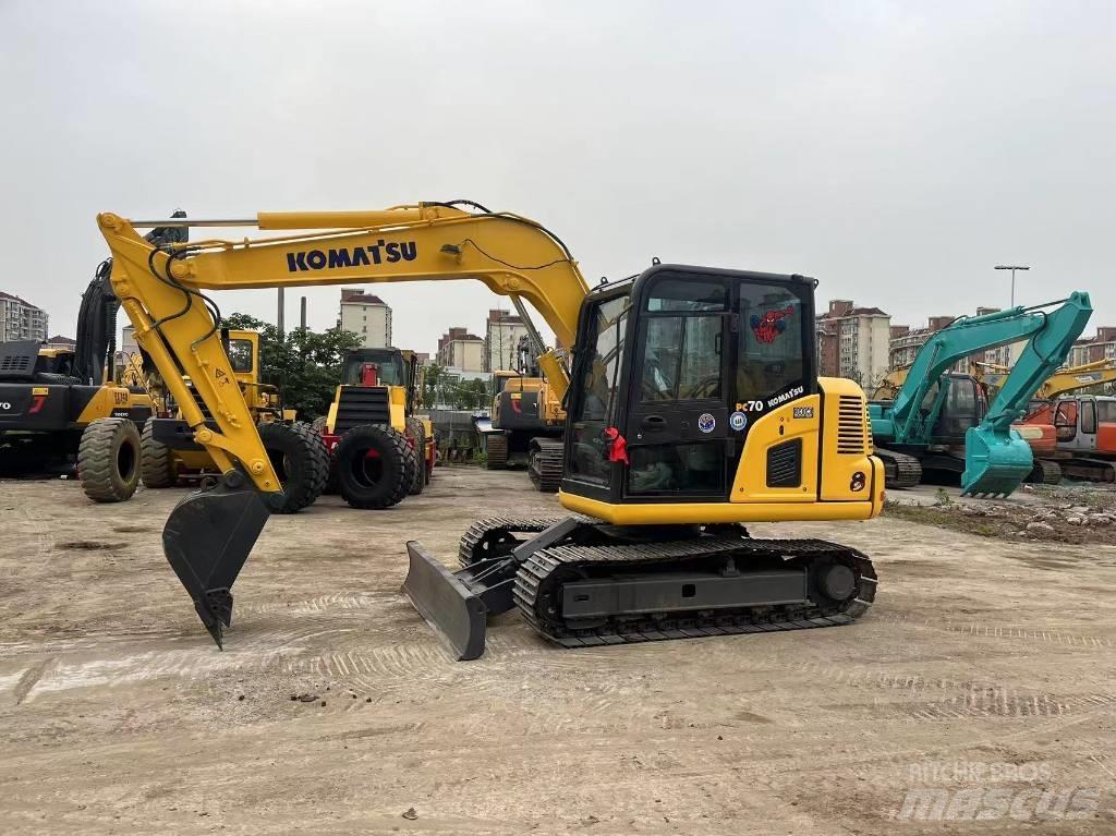 Komatsu PC 70-8 Gravemaskiner på larvebånd