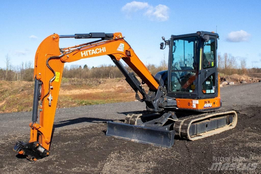 Hitachi ZX48U Minigravemaskiner