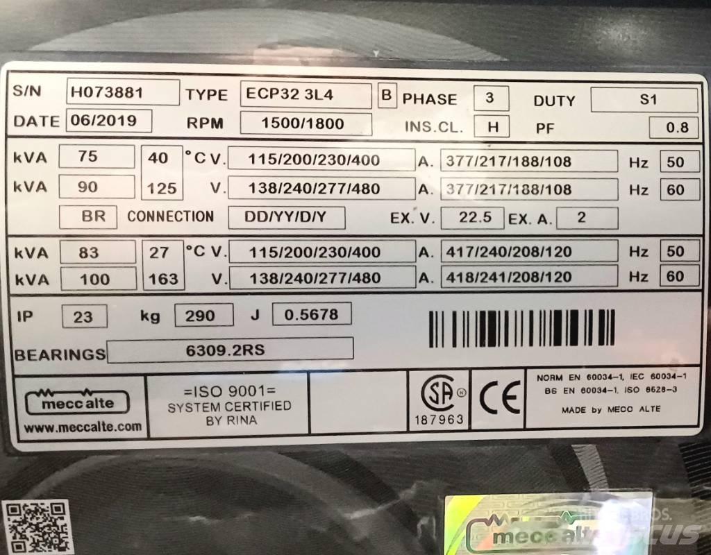  EPW 002 50kW Gasgeneratorer
