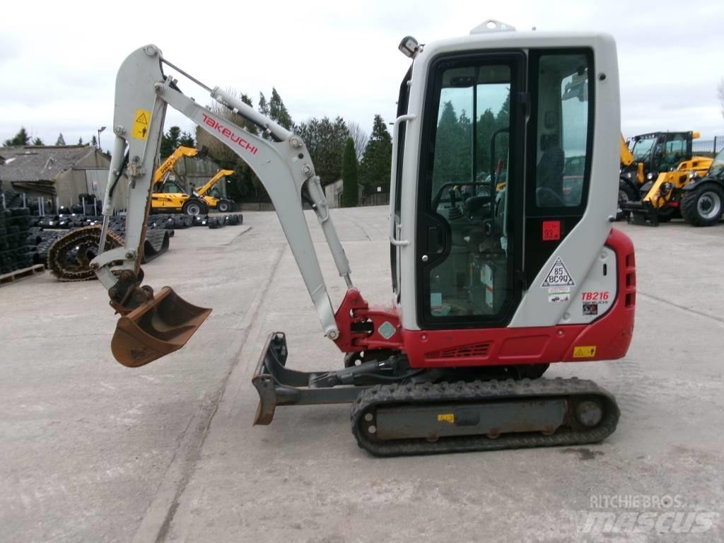 Takeuchi TB 216 Minigravemaskiner