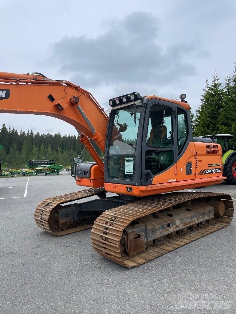 Doosan DX 160 Gravemaskiner på larvebånd