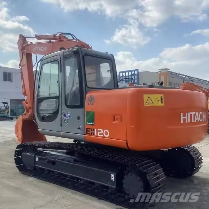 Hitachi EX 120 Gravemaskiner på larvebånd