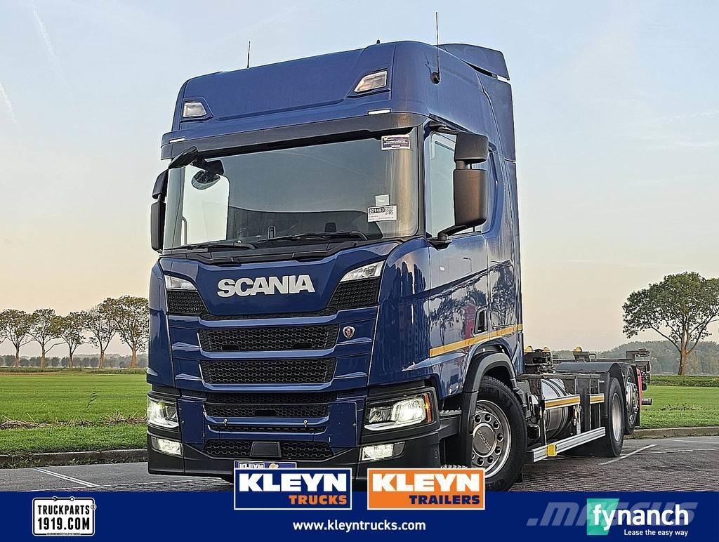 Scania R410 LNG Demonterbare/wirehejs lastbiler