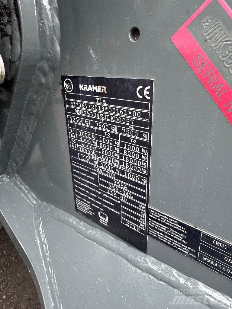 Kramer 8155 L Læssemaskiner på hjul