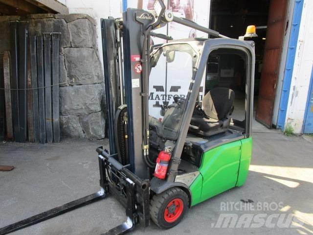 Linde El motvikt El gaffeltrucks