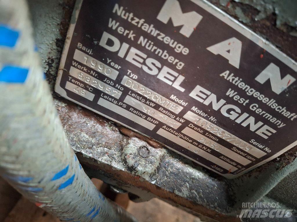 MAN D0226MTE Motorer