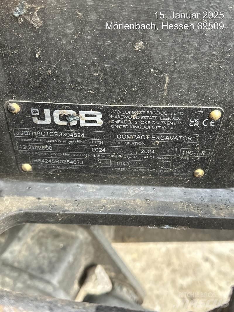 JCB 19C-1 Minigravemaskiner