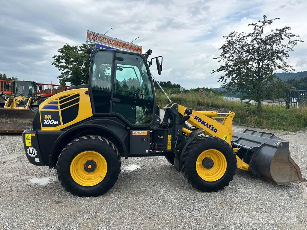 Komatsu WA 100 Læssemaskiner på hjul