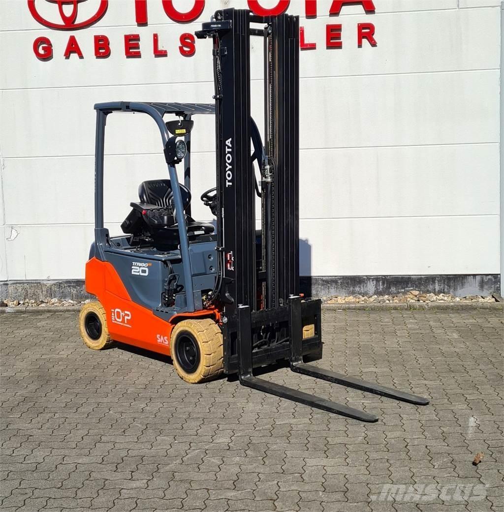 Toyota 8FBMK20T El gaffeltrucks