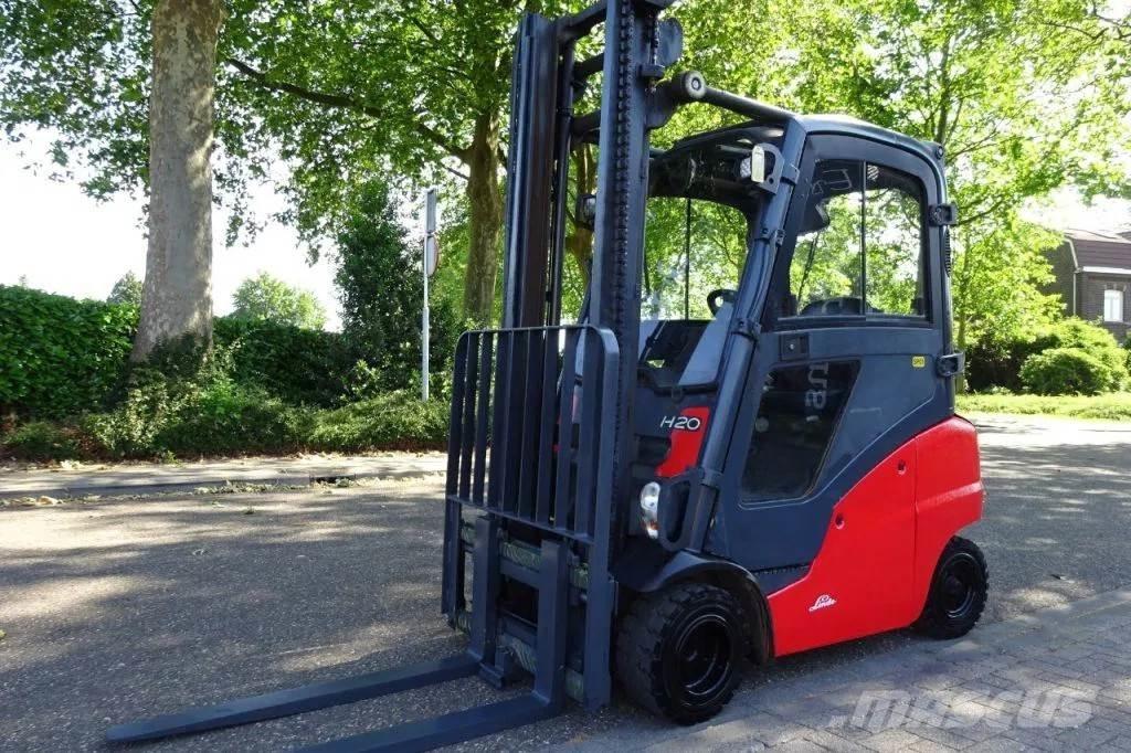 Linde H20 Heftruck LPG gaffeltrucks