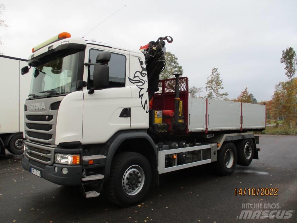 Scania G490cb6x4*4 Lastbil med kran