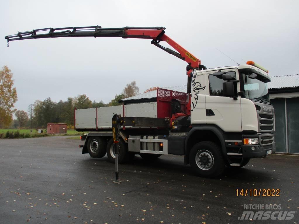 Scania G490cb6x4*4 Lastbil med kran