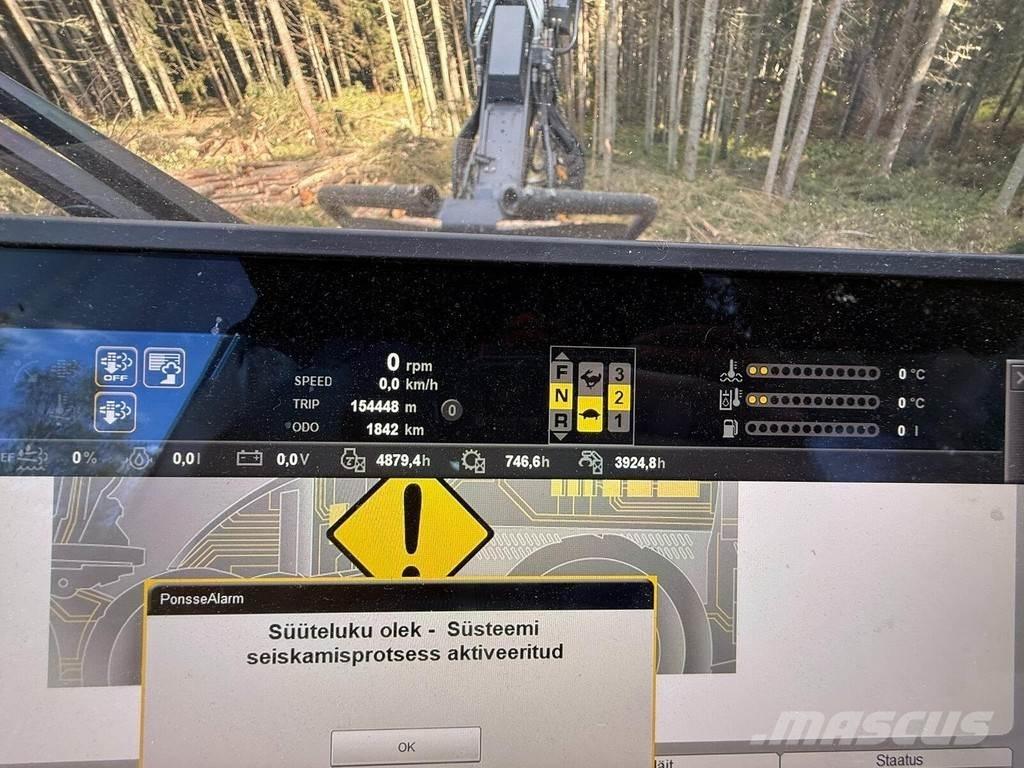 Ponsse Ergo 8W Skovningsmaskiner