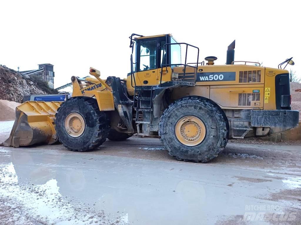 Komatsu WA500-6 Læssemaskiner på hjul