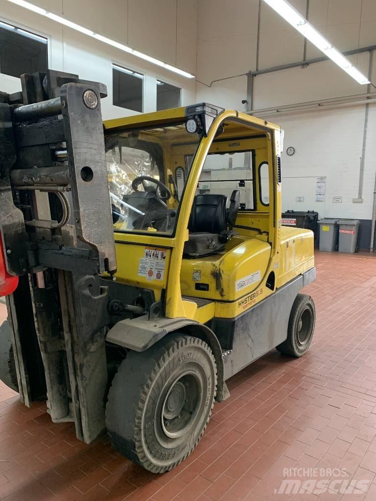 Hyster H 5.5 FT Diesel gaffeltrucks