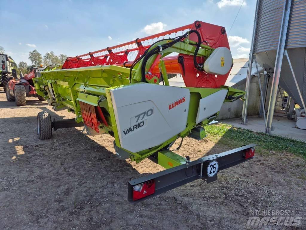 CLAAS Vario 770 Tilbehør til mejetærskere