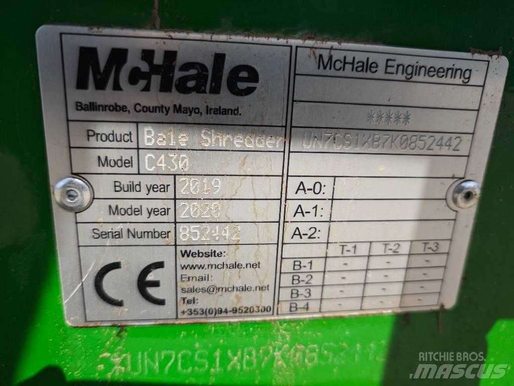 McHale C 430 Balleskærere og -stablere