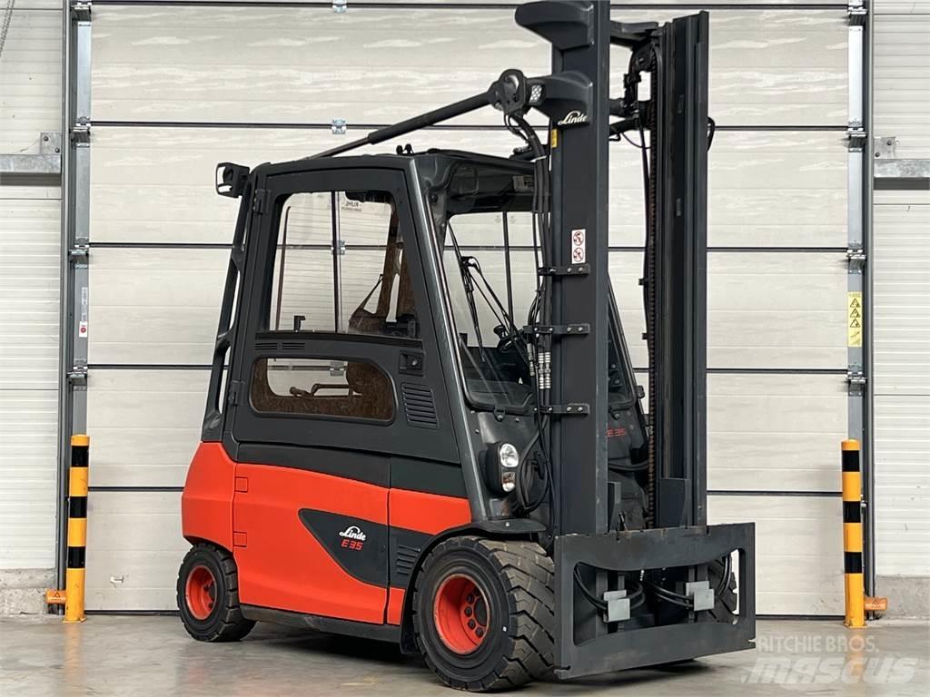 Linde E35L-01 El gaffeltrucks