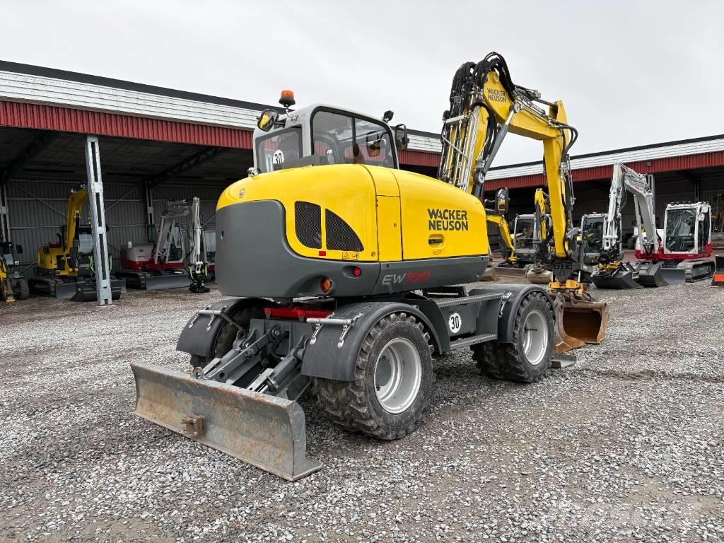 Wacker Neuson EW100 Gravemaskiner på hjul