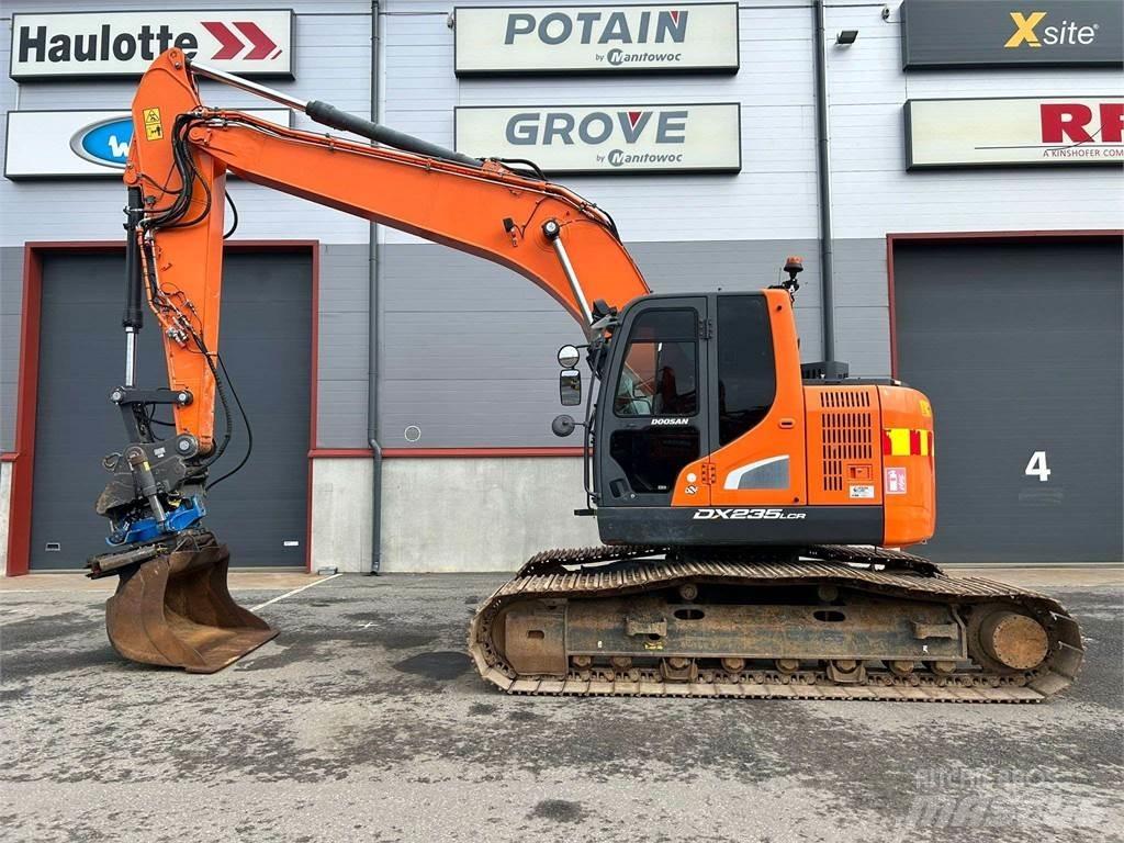 Doosan DX235LCR-5 Gravemaskiner på larvebånd