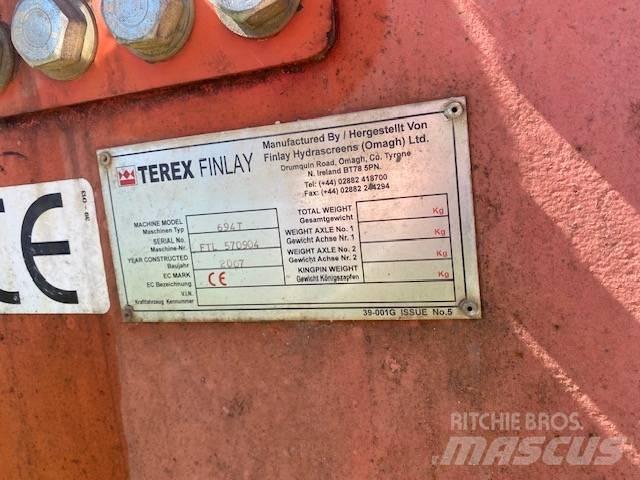 Terex Finlay 694T Mobile sorterværker