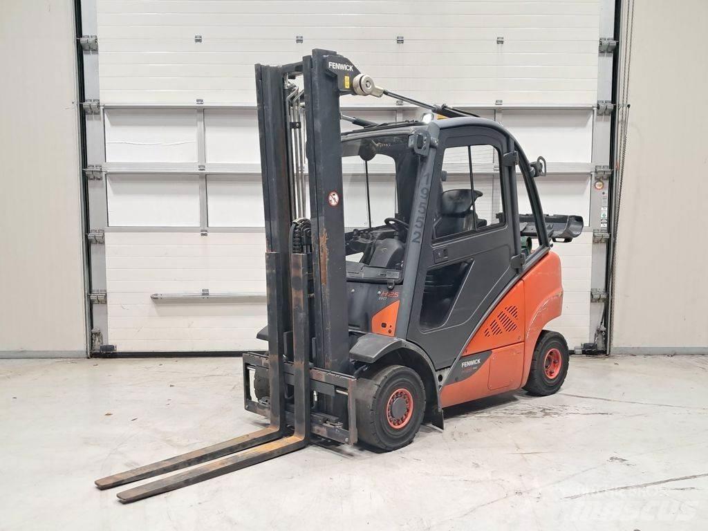 Linde H25T-02 LPG gaffeltrucks