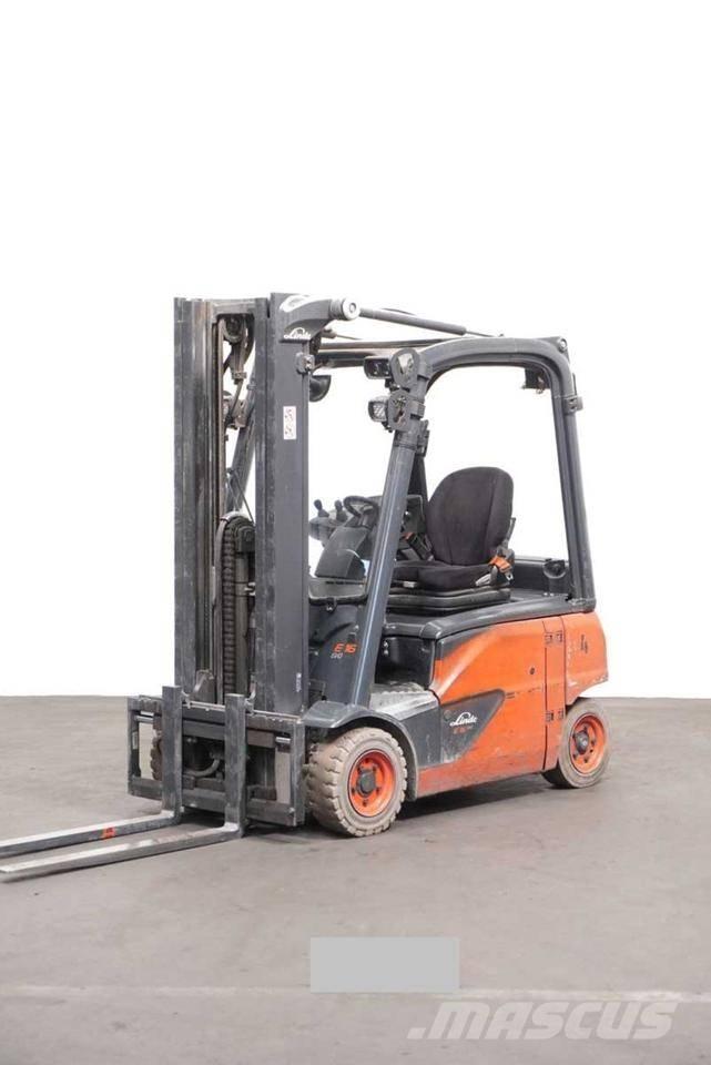 Linde E 16 P El gaffeltrucks