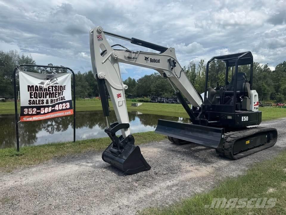 Bobcat E 50 Minigravemaskiner